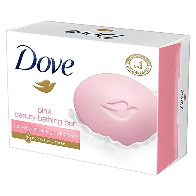 Dove Pink Bar Moisturizing Cream Beauty Bathing Soap 100g MRP 82