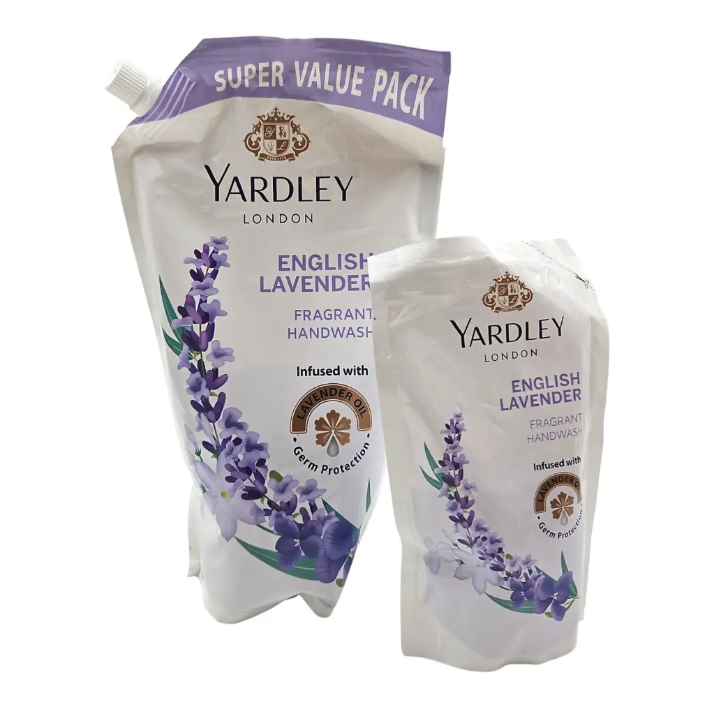 [IX2404749] Yardley London 650ml Fragrant Hand Wash Pouch + 150ml Pouch Free                                                                                   