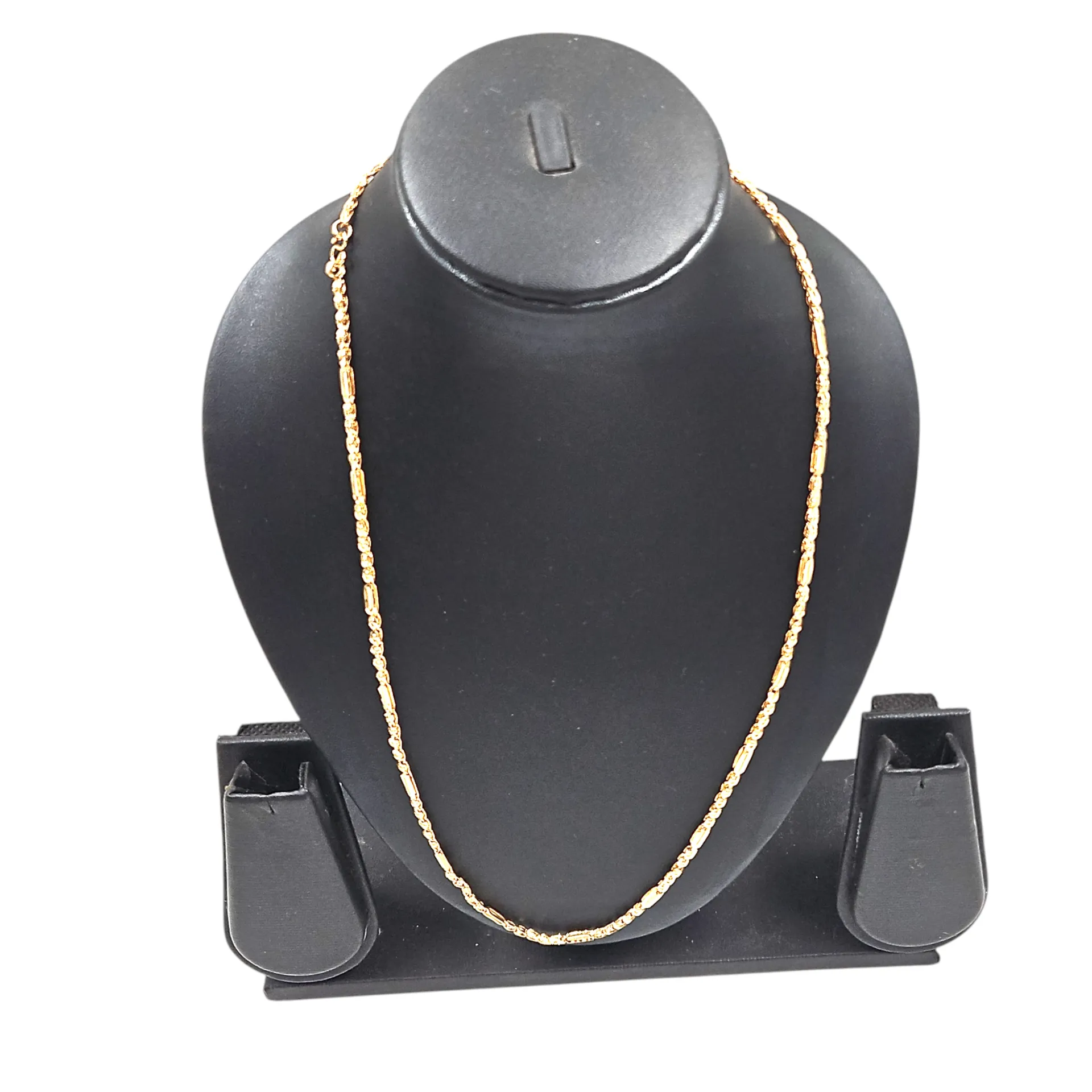 [IX2404781] Guarantee Golden Jewelry Chain With Beads Lock