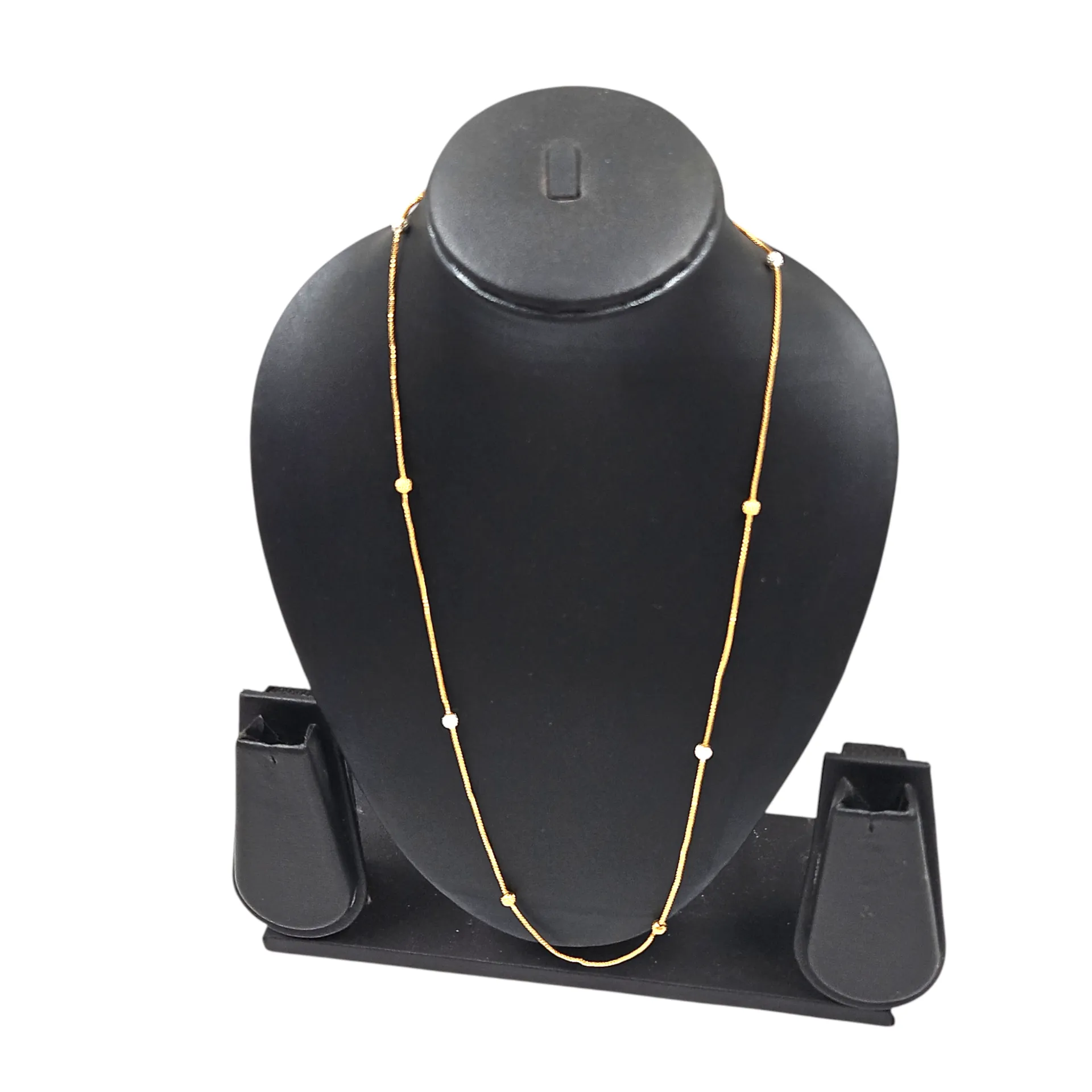 [IX2404783] Guarantee Golden Jewelry Necklace With Stone Beads