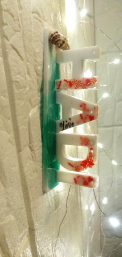 Epoxy Resin Customized 3D Name Plate 