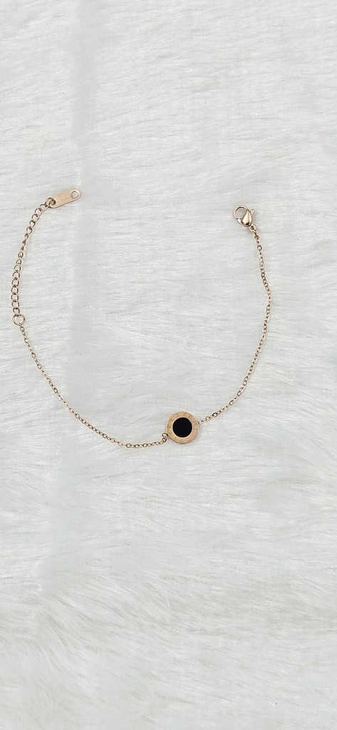 [IX2404831] Rose Gold Single Stone Bracelets
