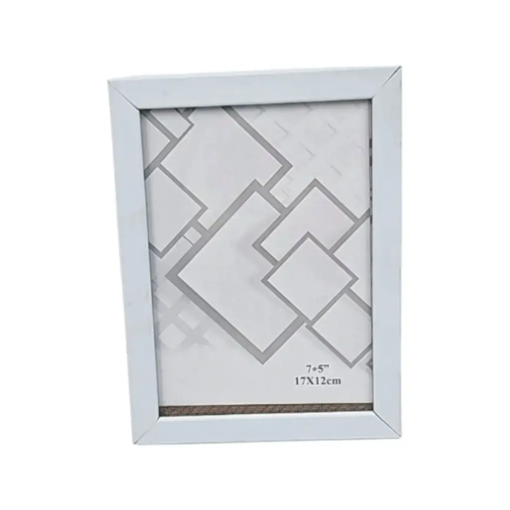 7*5/0.5 Inch Blank Photo Frame With Double Side Hanging Hook 
