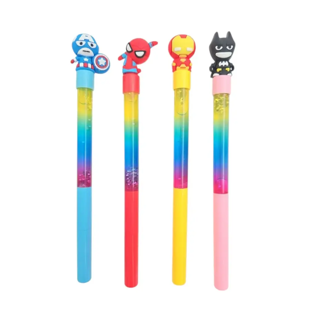 Avengers Falling Glitter Fancy Pens 