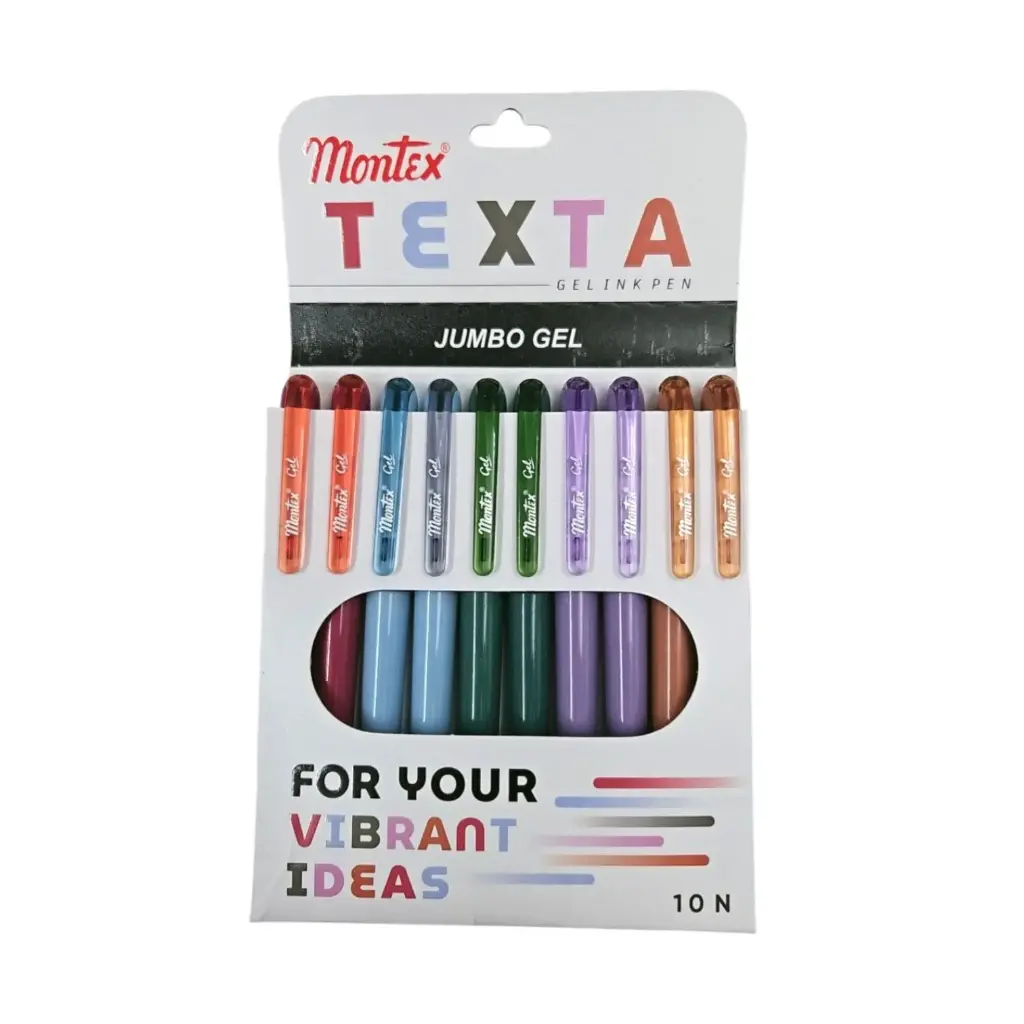 [IX2404956] Montex Texta Jumbo Gel Refill Pen 1's Blue