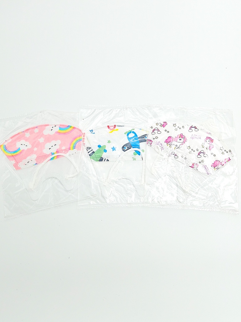 Kids Cartoon Printed Face Mask