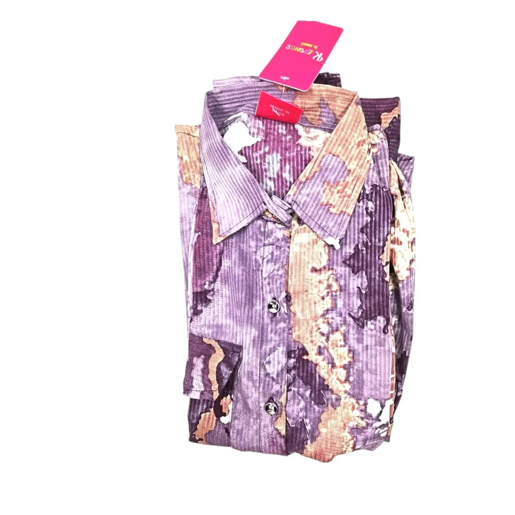 K Lounge Splatter Printed Girls Shirts