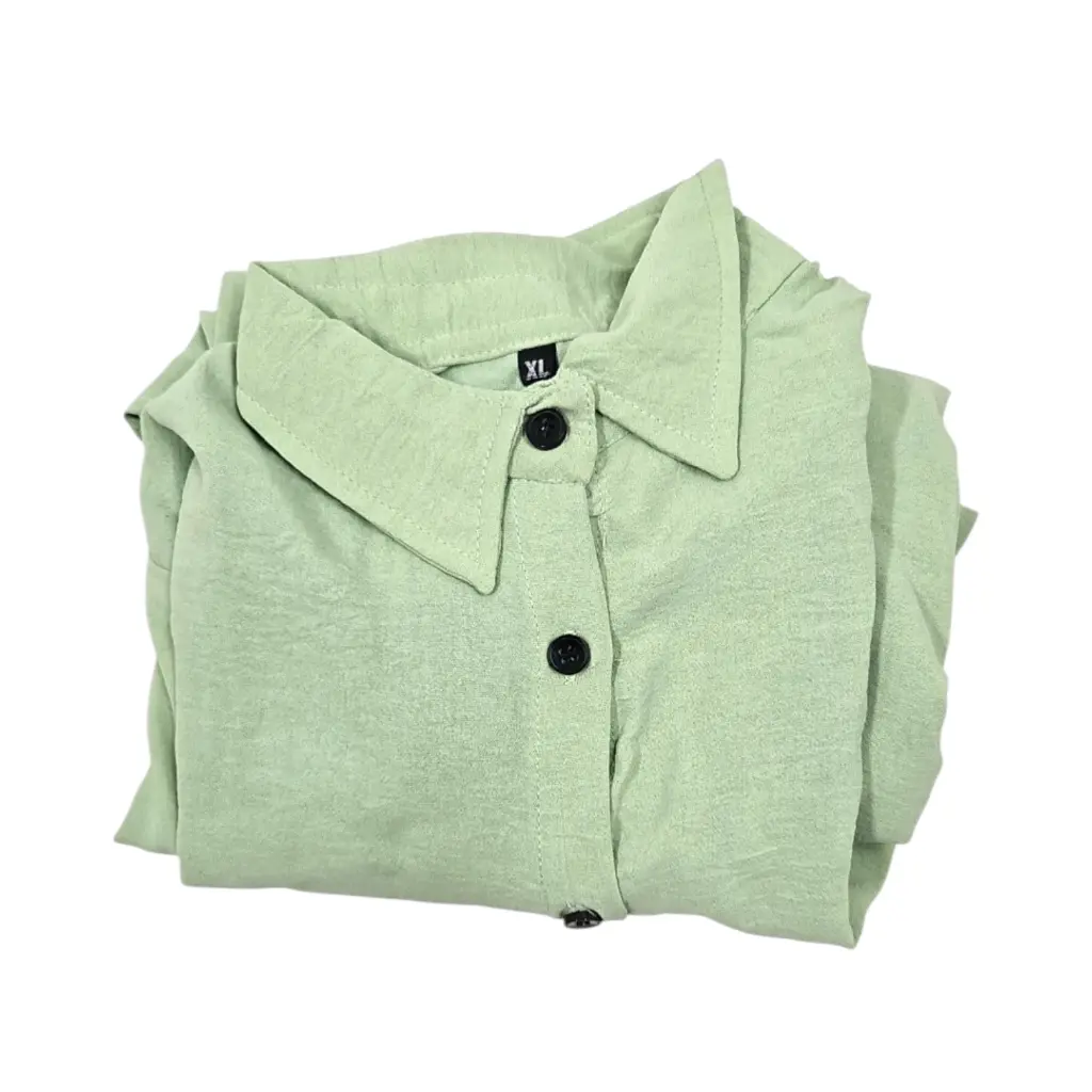 Girls Plain Short Top With Banyan Inner Shirt