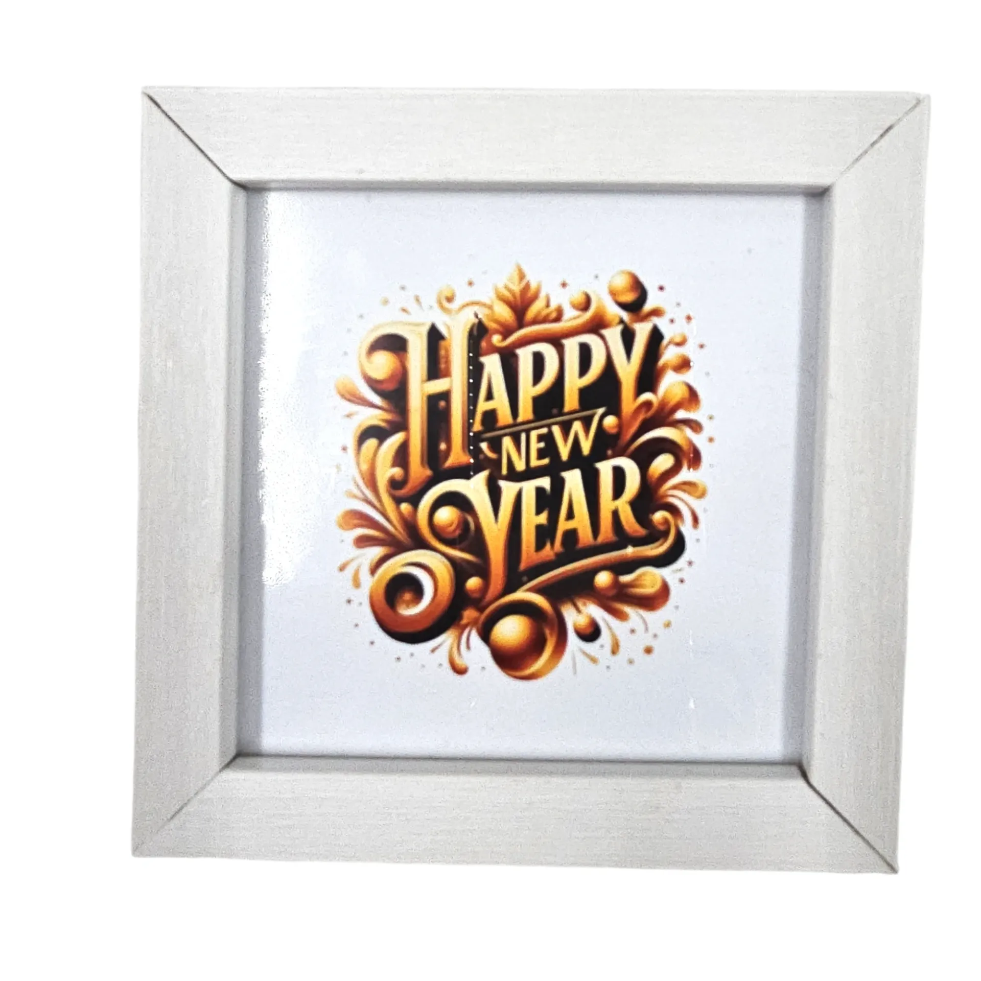 [IX2405049] 4 X 4 Wall Photo Mini Frame With Photo  (Black)