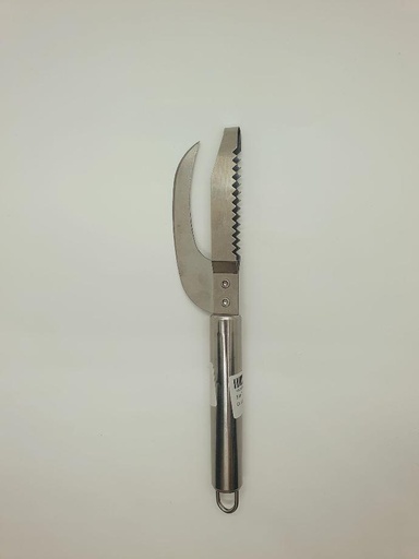 [IX000465] 3 In 1 Hanging Fish Scale Cutter, Fish Skin Scraping Scale 