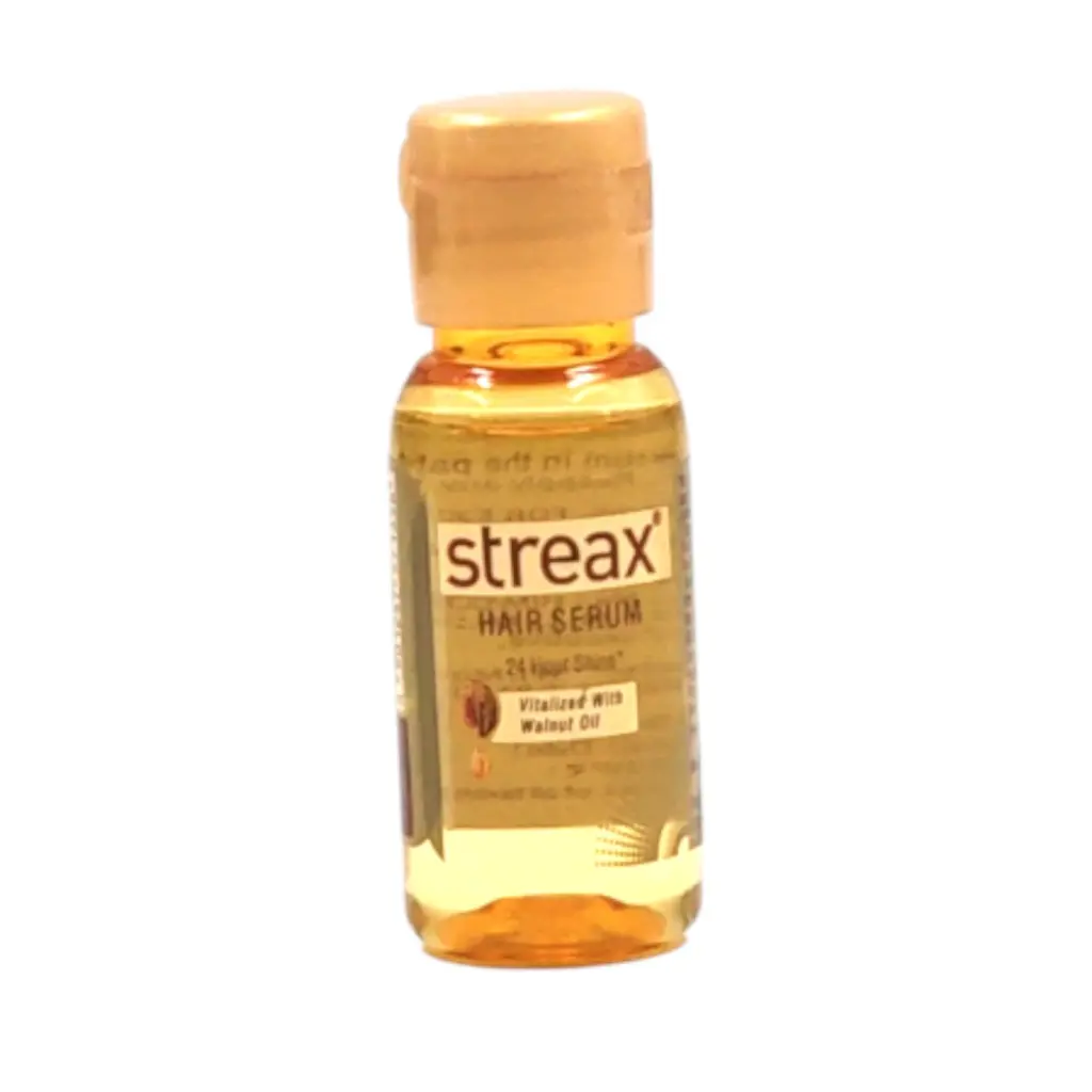 Streax Shine Hair Serum With Walnut Oil 24 Hr Shine 10ml MRP 25