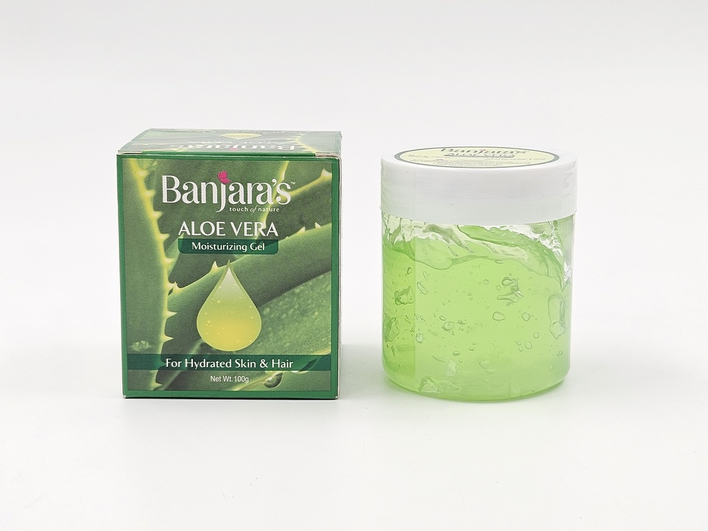 Banjara's Aloe Vera Moisturizing Gel For Hydrated Skin & Hair