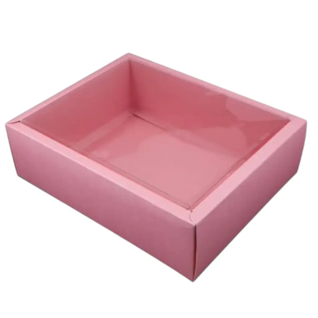Hamper Box With Transparent Lid 