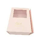 Premium Hamper Box With Half Transparent Lid 32x27 cm