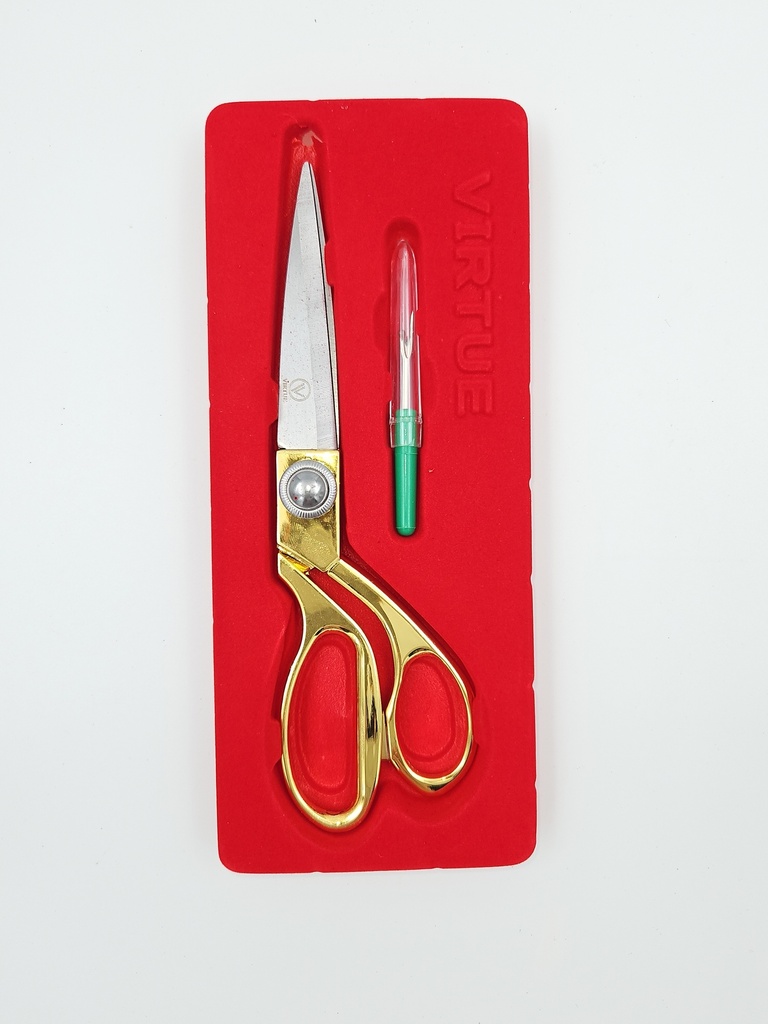 [IX2405403] VRK 38 Virtue Tailoring Scissors With Free Stich Opener 10.5 Inch 365 mm