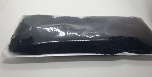 [IX000485] Hair Bun Black Silky Soft Large Bun 