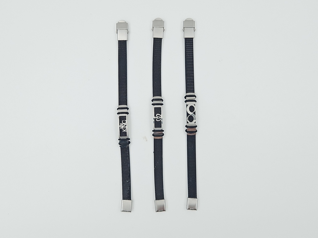 Gents Metallic Hand Band With Steel  