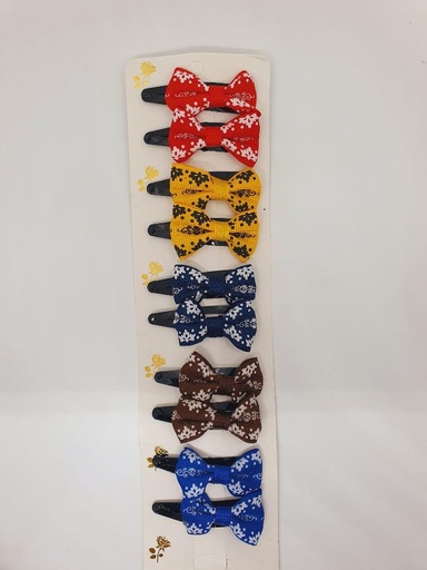 [IX000489] Hair Tik Tik Fabric Cloth Bow Raj