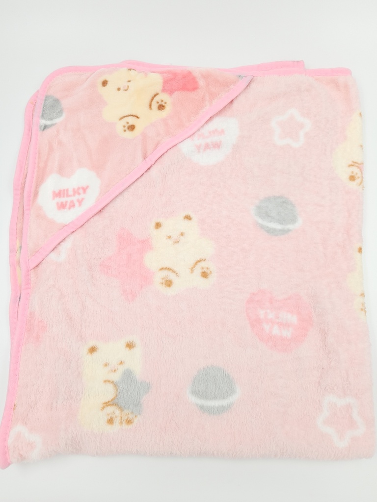 Baby Wrapping Printed Turkey With Cap 