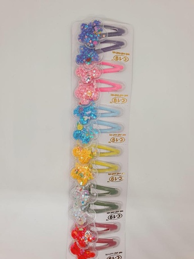 [IX000491] Hair Tik Tik Miniature Fruits And Stars 