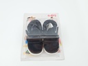 Black Denim Kids Booties With Sounds 
