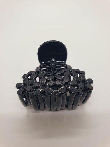 [IX000493] Hair Crab Black Small  (Flower)