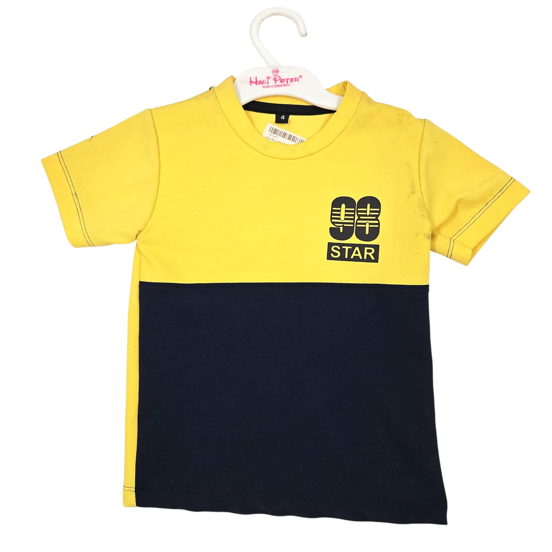 [IX2405688] Double Color T Shirt Size 4