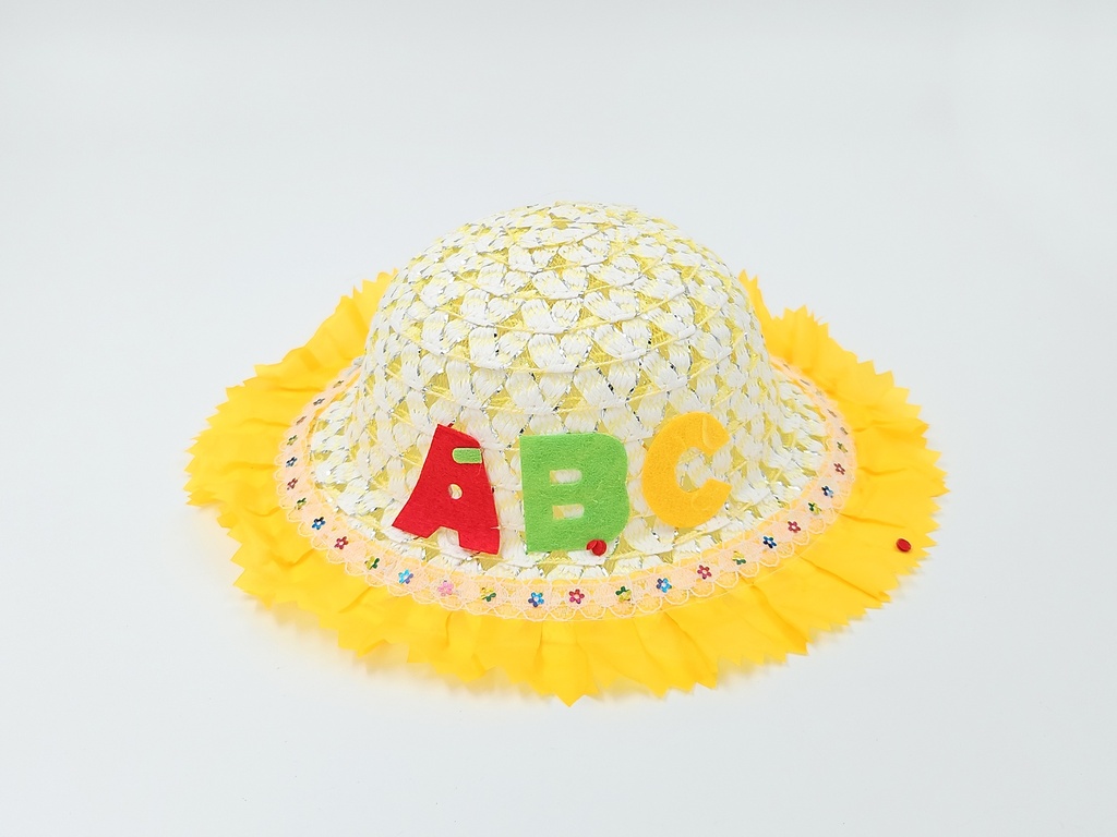 Kids Fancy Net Round Hat