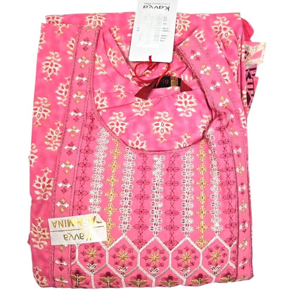 Kavya Cotton 3 Piece Churidar Set