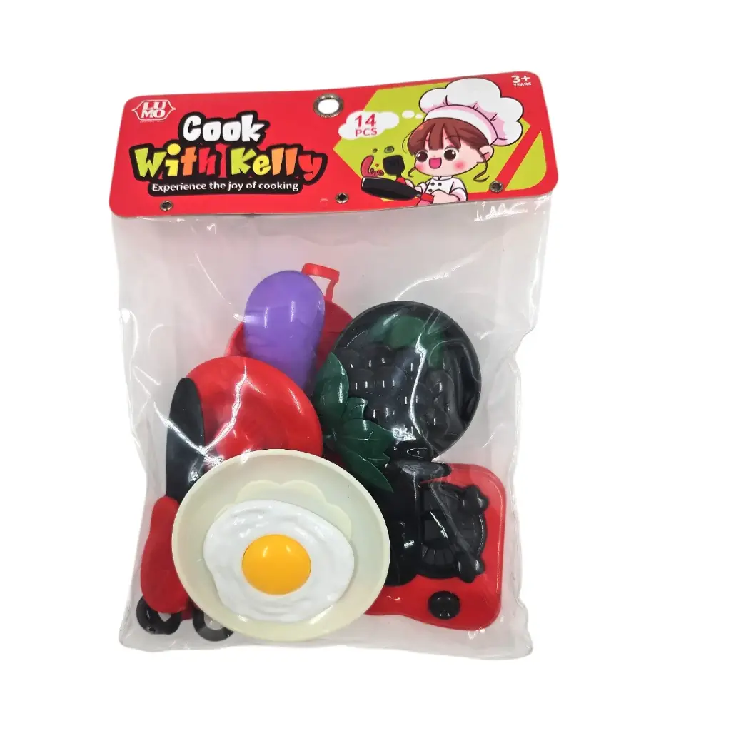 Lumo Cook With Kelly 14 Pcs Kitchen Set