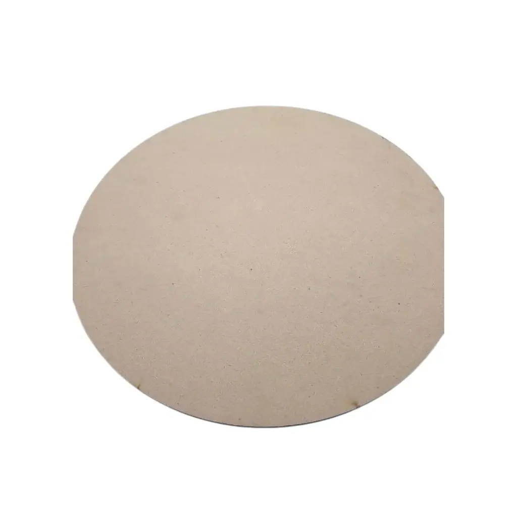 Raw MDF Board Circle For Epoxy Resin Art Work 