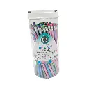 Pearly Super Dark HB Rubber Tip Graphite Pencil 1's