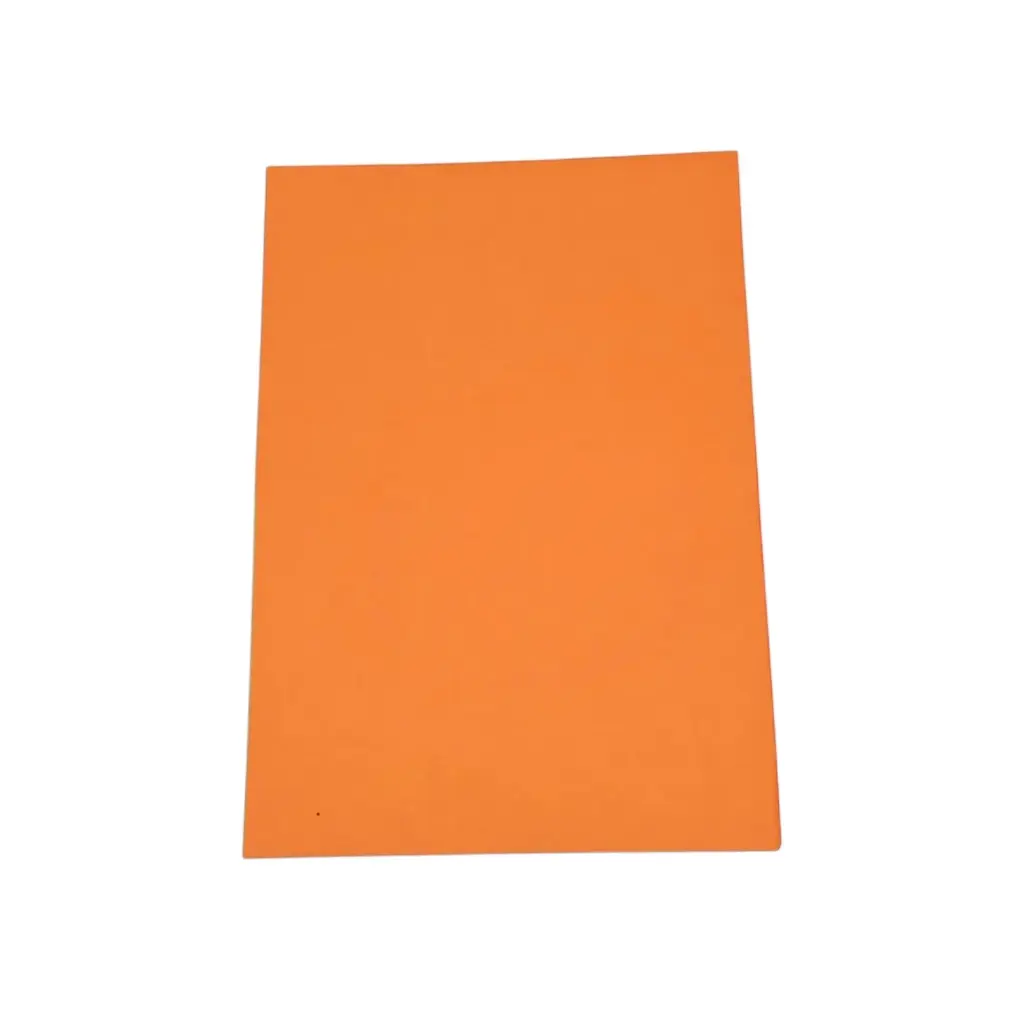 Orange Color Paper A4 Size 80 gsm Sheets 
