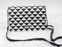 Impress Black & White Check Women Sling Bag 