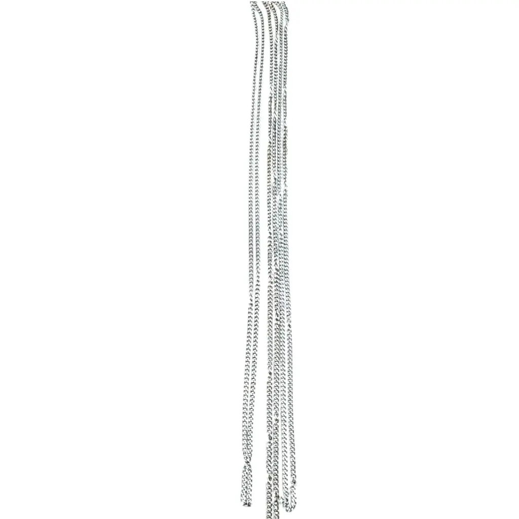 [IX2406207] Simple Silver Chains 