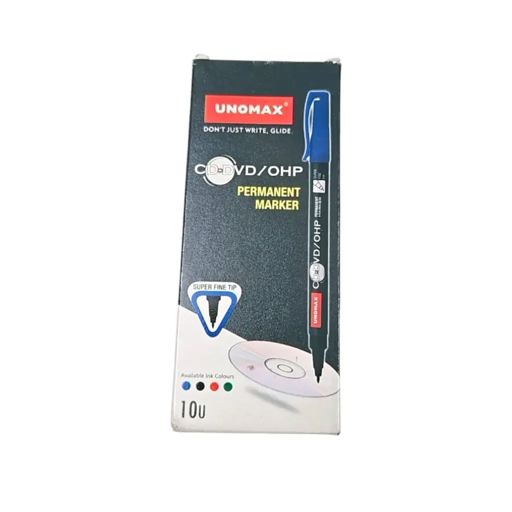 Unomax CD-DVD/OHP Permanent Marker