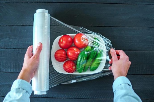 Plastic Transparent Wrapping Roll 30cm Width 