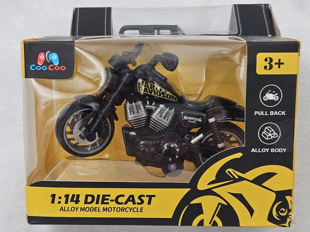 1:14 Die Cast Alloy Harley Davison Motorcycle