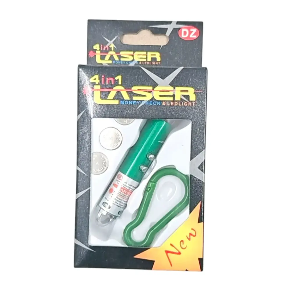DZ 4 in 1 Lazer LED Light With Hook