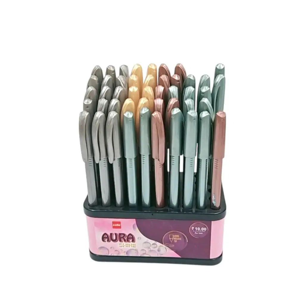 [IX2406568] Cello Aura Shine Long Needle Tip Ball Pen