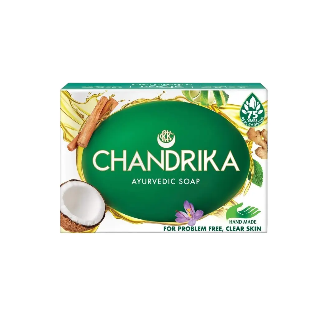 Chandrika Ayurvedic Soap 75g MRP 34