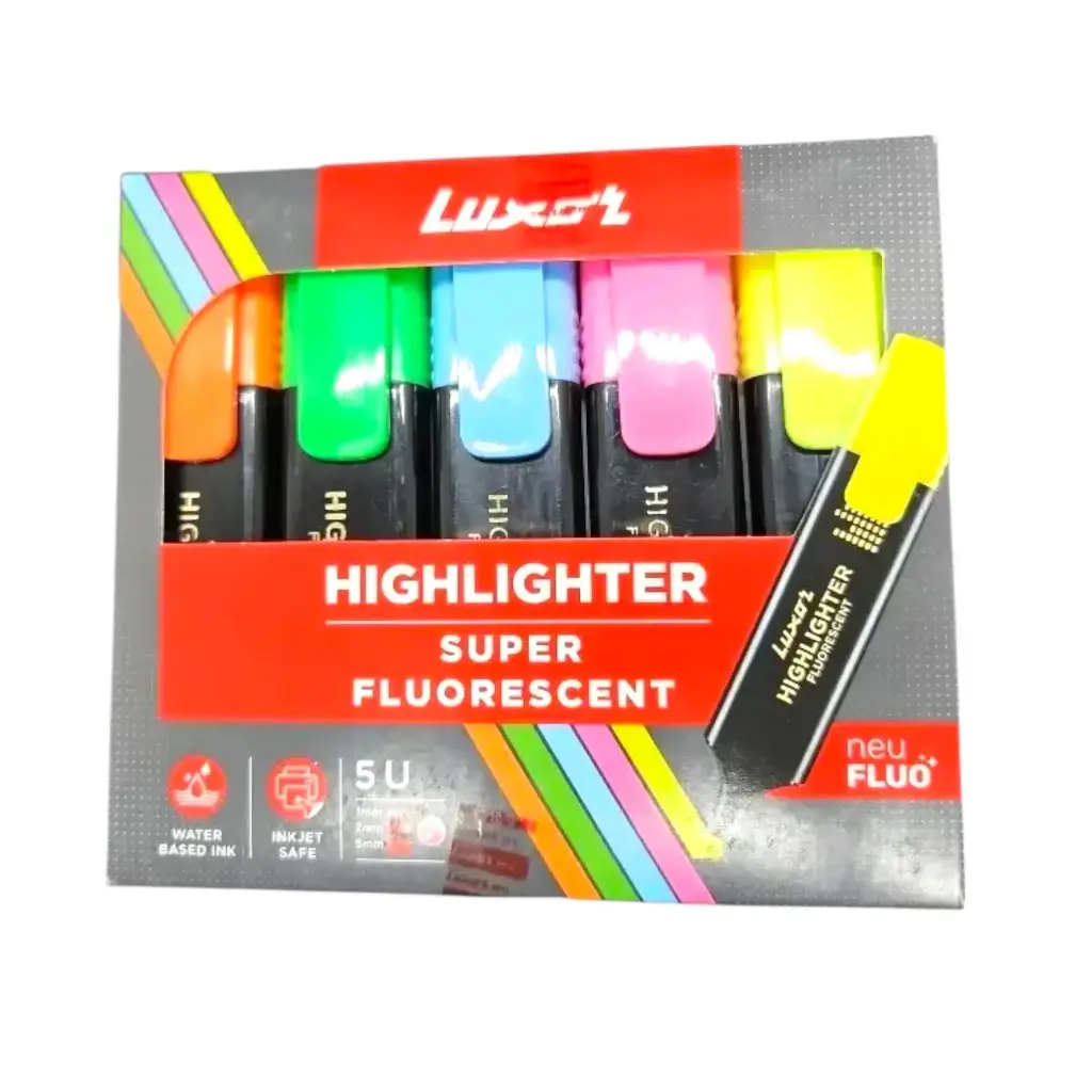 Luxor Highlighter Super Fluorescent 10U 1851