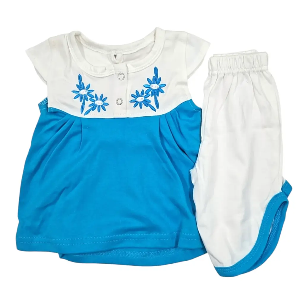 Briller Zara Baby Frill Cut Frock Set  