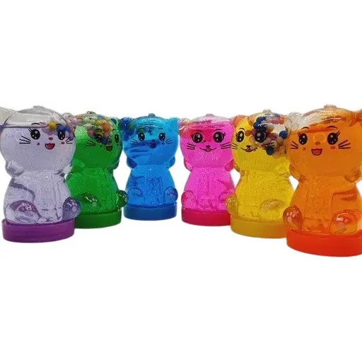 Cat Theme Crystal Mud Slime