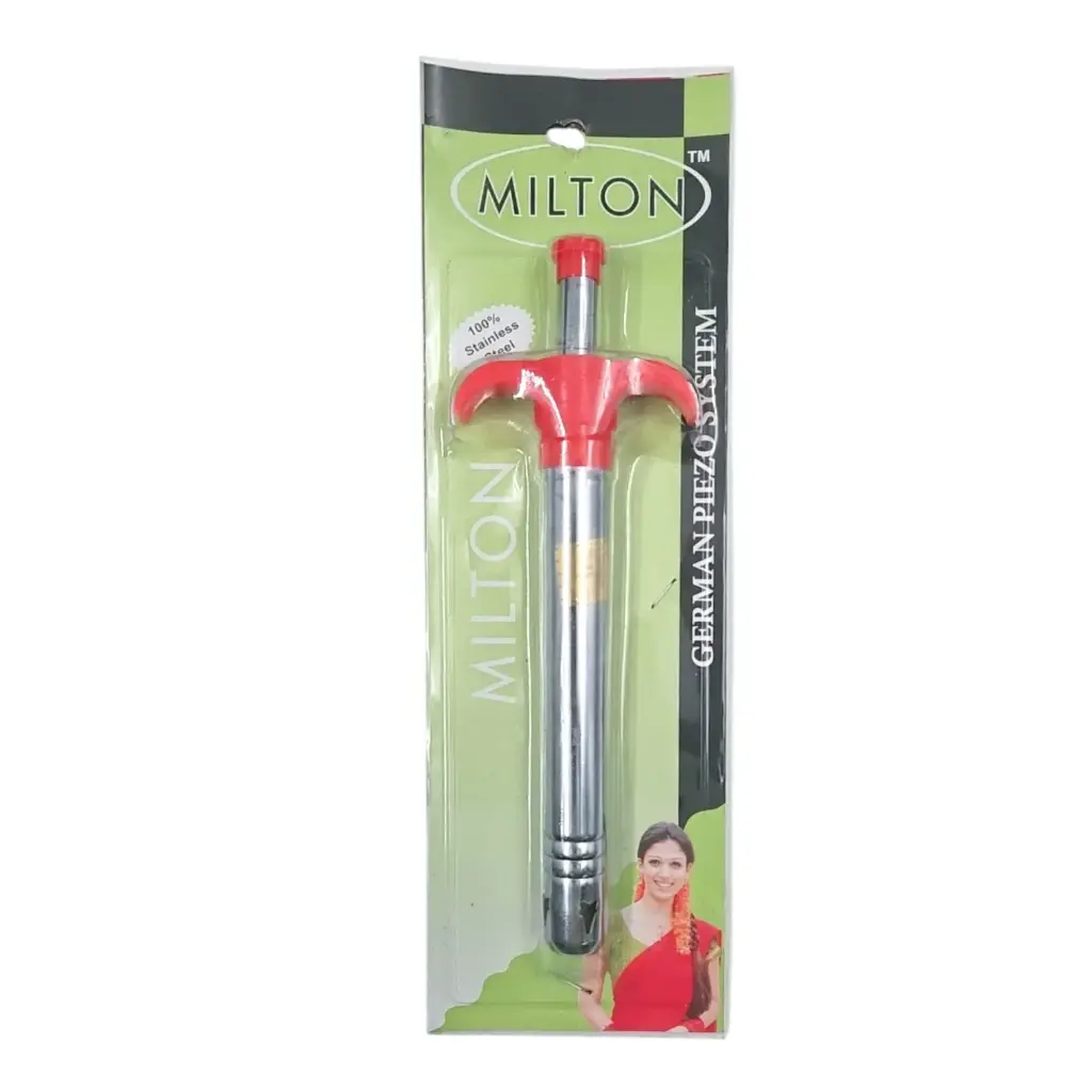 [IX2500104] Milton Stainless Steel Gas Lighter