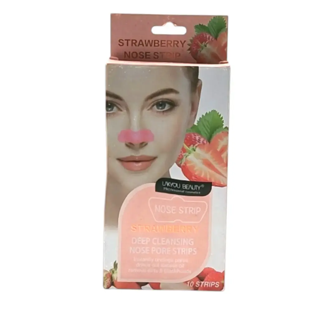 [IX2500153] Strawberry Deep Cleansing Nose Pore Strips 