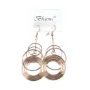 Spiral Ring Hanging Earring