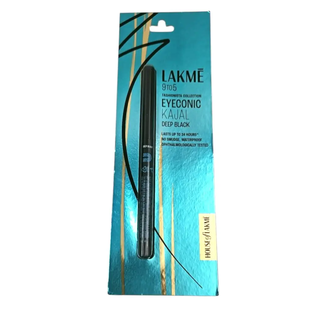 Lakme 9 To 5 Eyeconic Kajal Deep Black