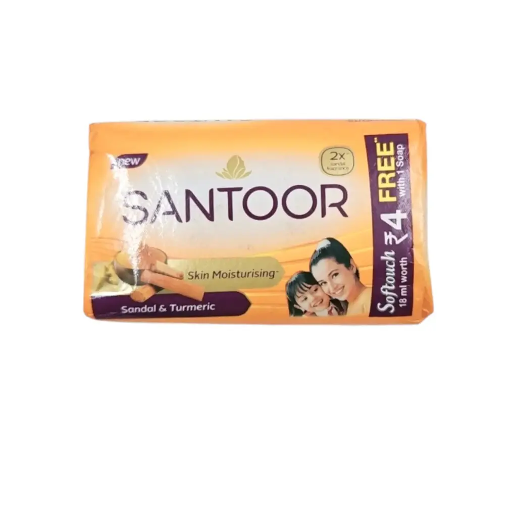 Santoor Skin Moisturizing Bar Soap MRP 40