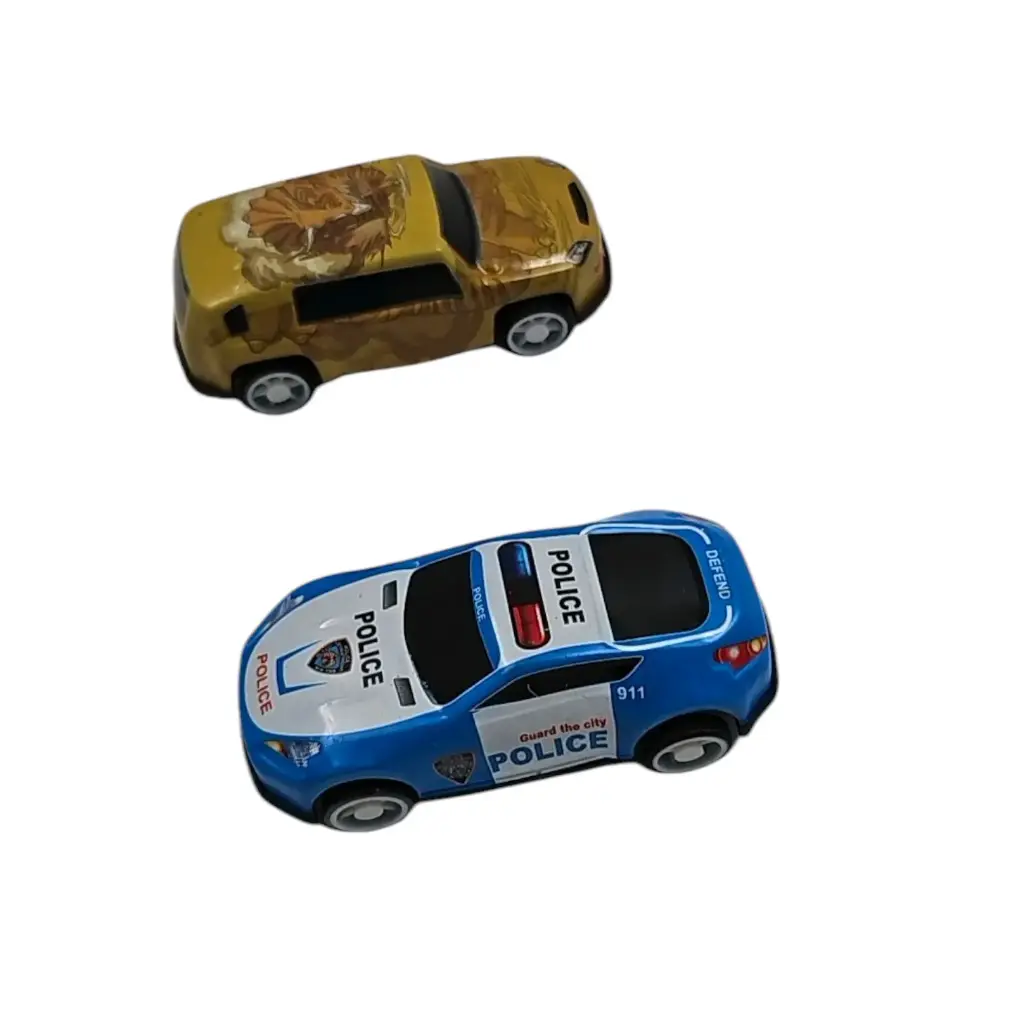 Pull Back Metal Racing Car